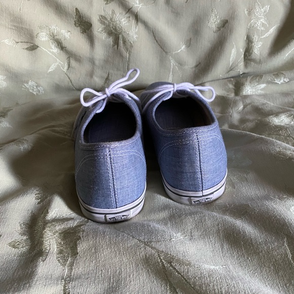 Blue Vans Size 9 - Picture 3 of 5